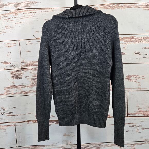 NWT Ulvang Rav Wool Sweater Grey Zip Unisex Size Small - Picture 2 of 11